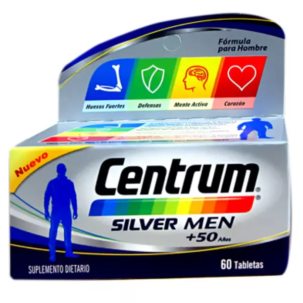 Centrum Silver Men 50+ 60 Tabletas