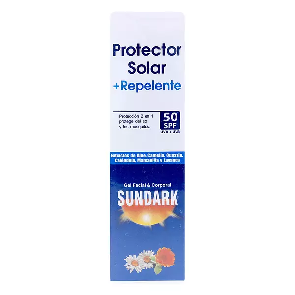 Protector Solar Sundark + Repelente