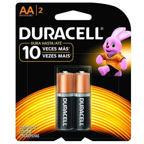 Pila Duracell Alkalina Aa2