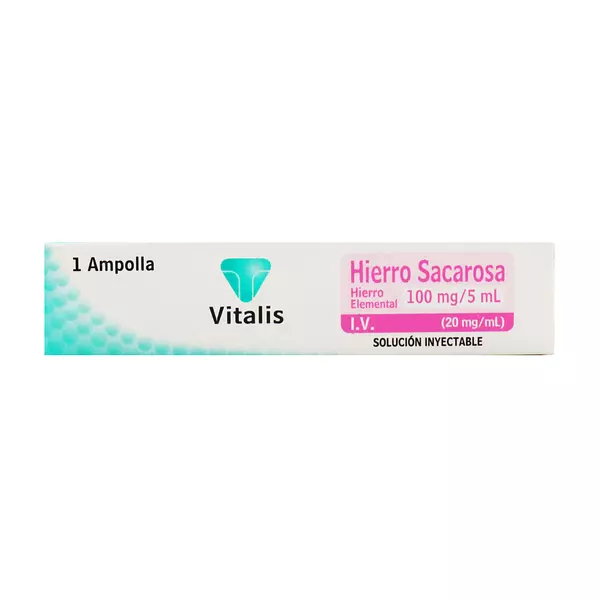 Hierro Sacarosa 100 Mg