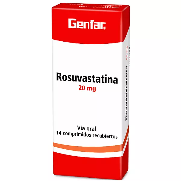 Rosuvastatina 20 Mg Gf