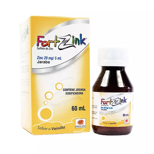 Fortzink Jarabe Por 20 Mg