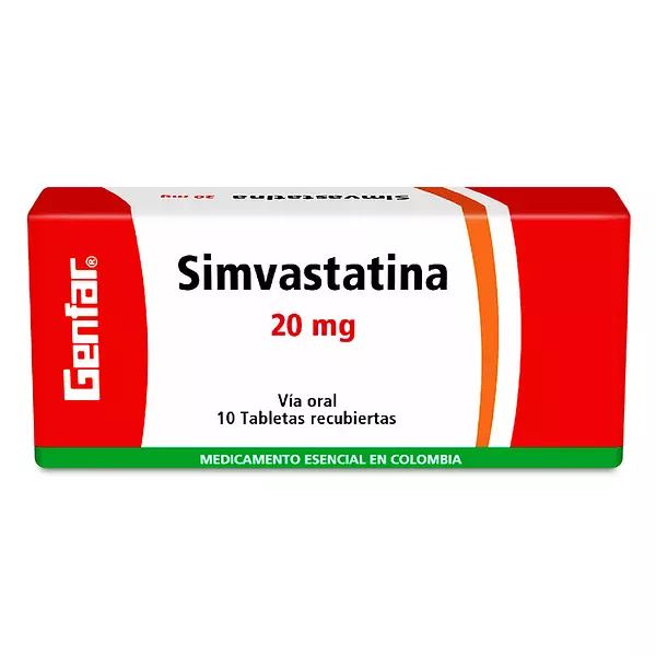 Simvastatina 20mg