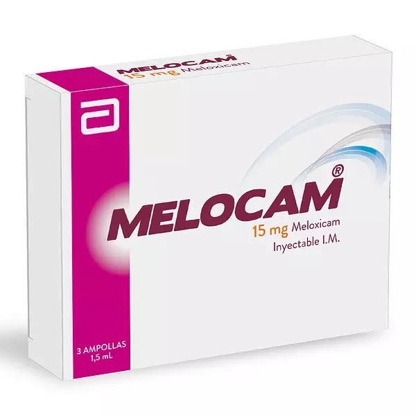 Melocam 15mg Por 3 Ampollas