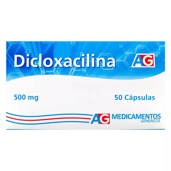 Dicloxacilina 500mg