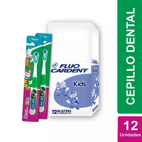 Cepillo Dental Fluocardent Kids