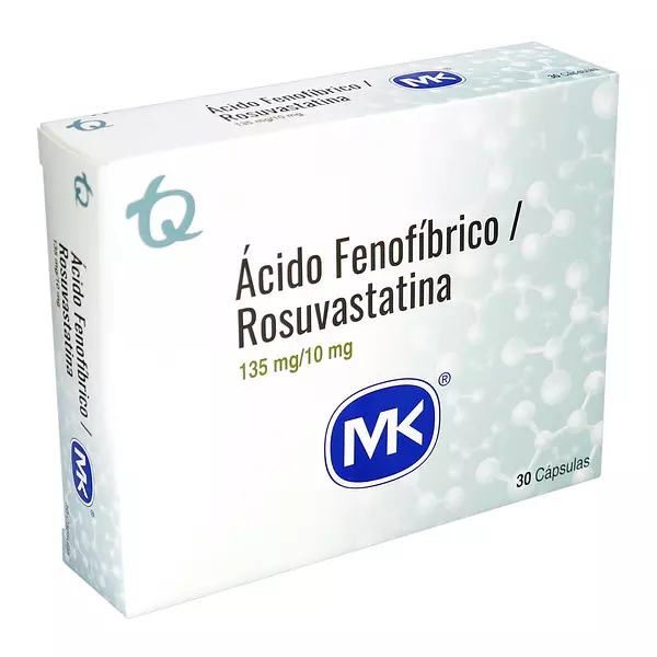 Ácido Fenofíbrico/Rosuvastatina