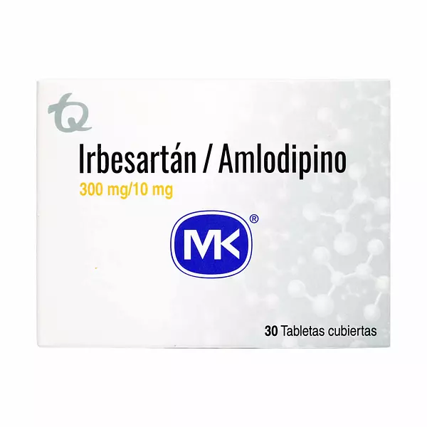 Irbesartán 300mg/ Amlodipino 5mg