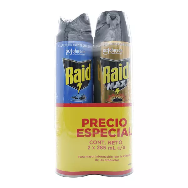 Raid Spray + Raid Max