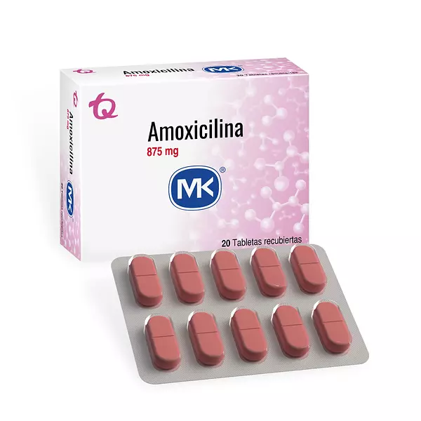 Amoxicilina 875mg