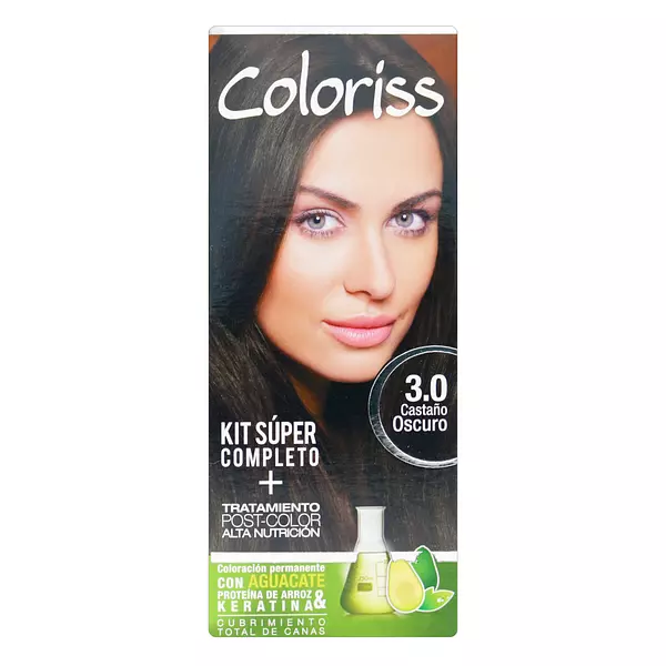 Tinte Coloriss Kit 3.0 Castaño Oscuro