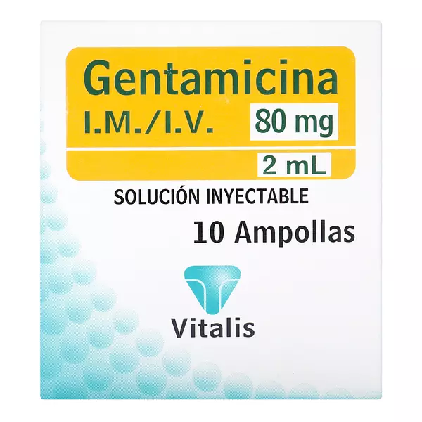 Gentamicina 80mg Ampolla