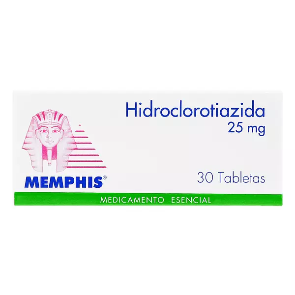 Hidroclorotiazida 25mg