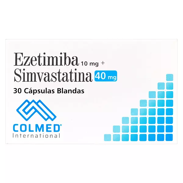 Ezetimiba 10mg/Simvastatina 40mg