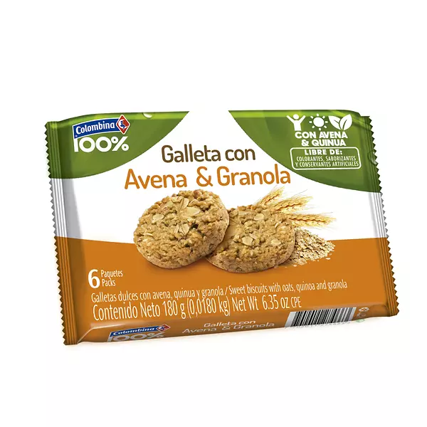 Galleta Avena Y Granola