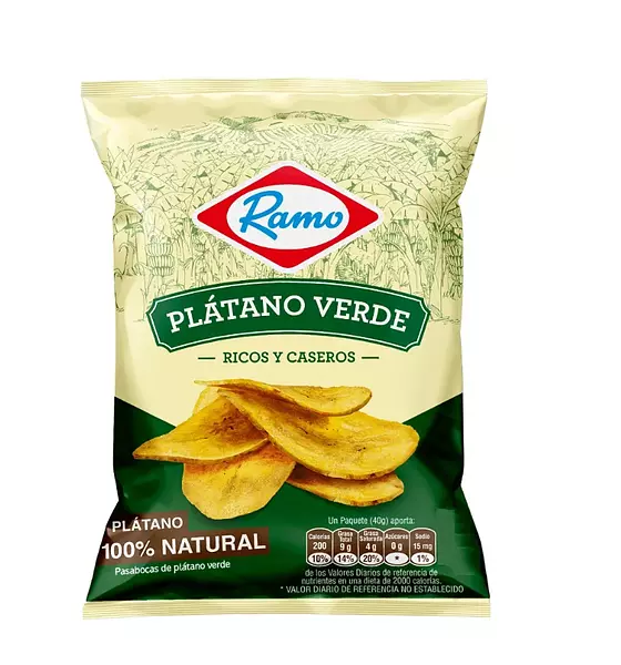 Platano Verde Con Sal Ramo