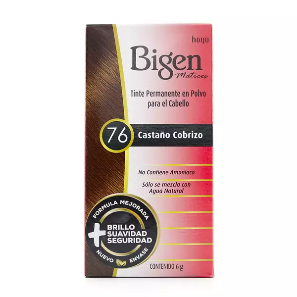 Tinte Bigen 76 Castaño Cobrizo