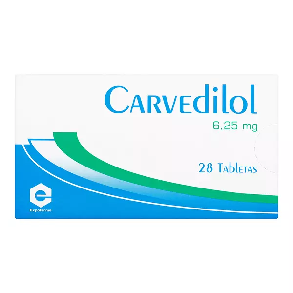 Carvedilol 6.25mg