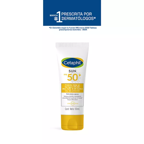 Bloqueador Cetaphil 50fps Sun Oil