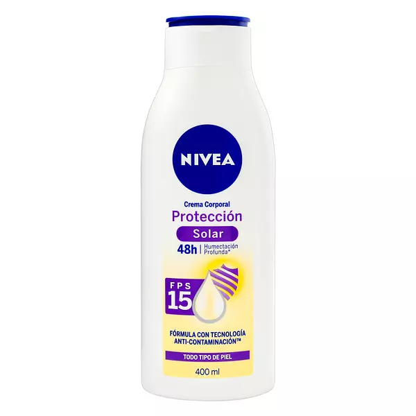 Crema Nivea Protección Solar 15fps