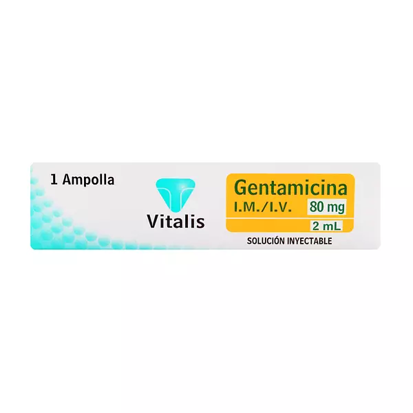 Gentamicina 80mg Ampolla