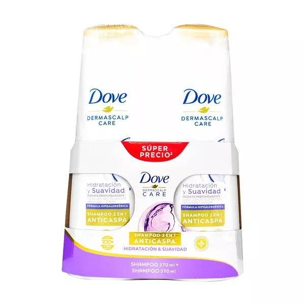 Shampoo Dove Hidratación Y Suavidad