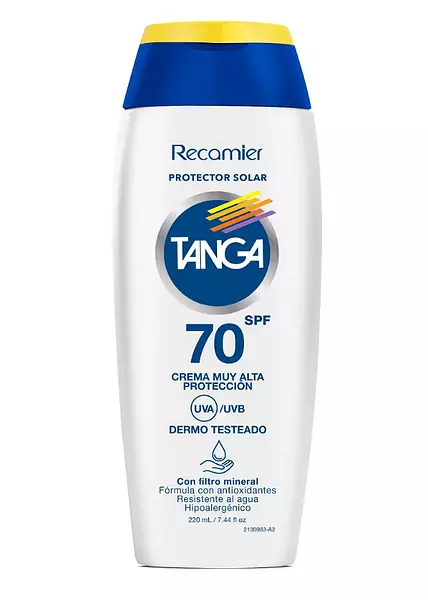 Bloqueador Tanga 70fps Crema