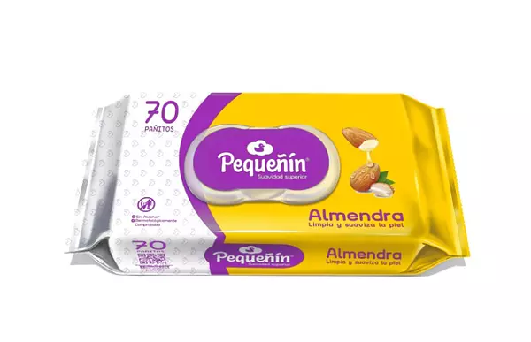 Pañitos Húmedos Pequeñin Almendra