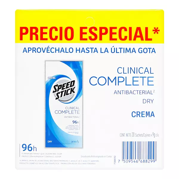 Desodorante Speed Stick Crema