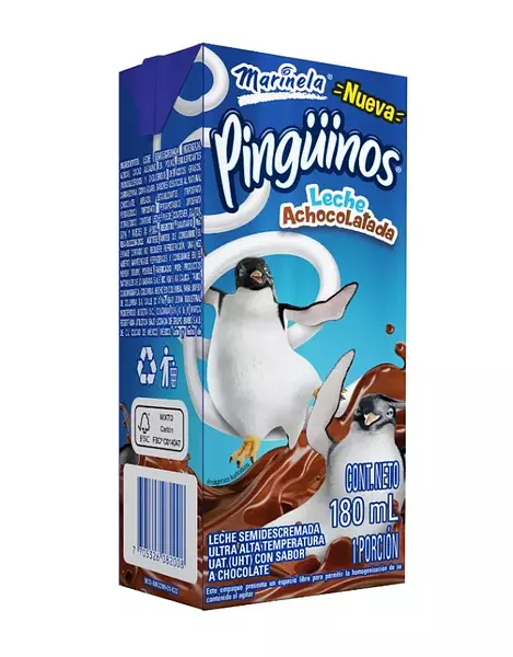 Leche Achocolatada Pingüinos