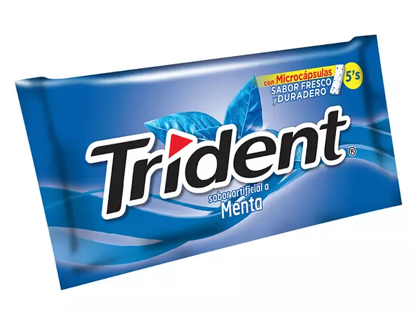 Chicle Trident Menta