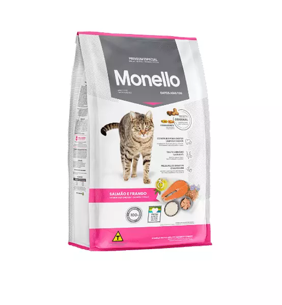 Monello Premium Cat Salmón-Atún