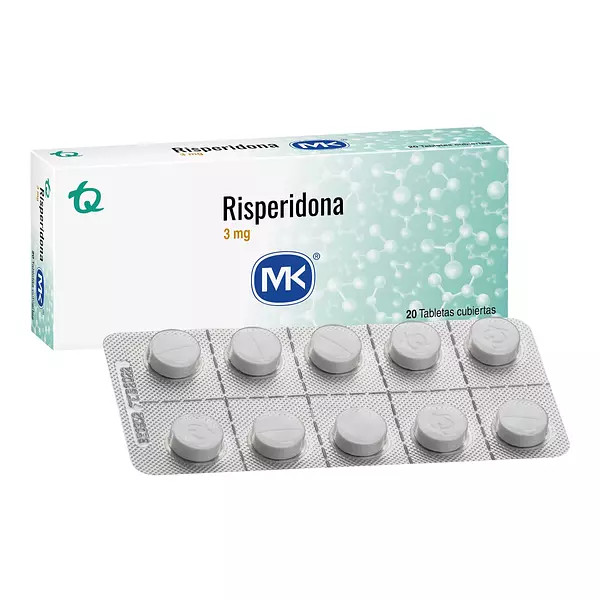 Risperidona 3mg Mk