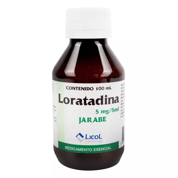 Loratadina Jarabe Licol 5mg/5ml