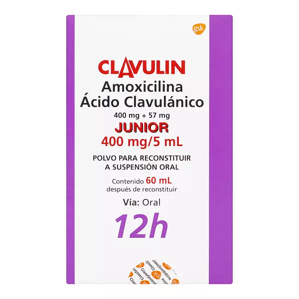 Clavulin Junior 400mg/5ml