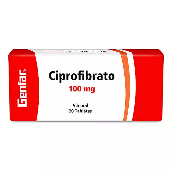 Ciprofibrato 100mg Genfar