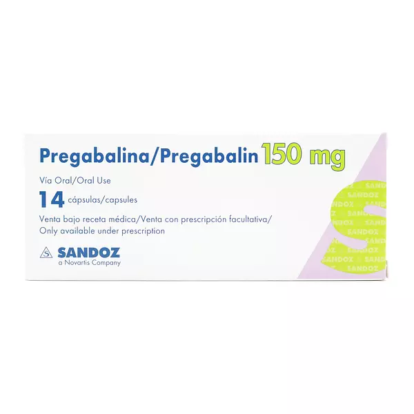 Pregabalina 150mg Sandoz