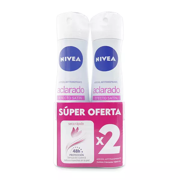 Desodorantes Nivea Efecto Aclarador Spray