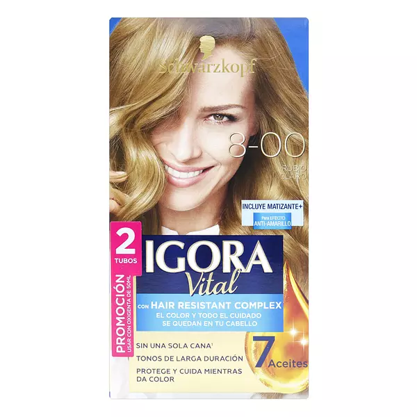 Tinte Igora Kit 8-00