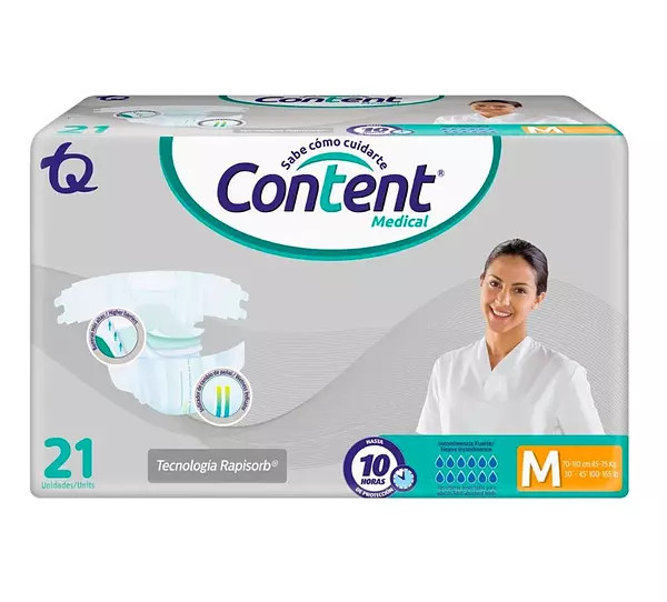 Pañales Content Medical Talla M