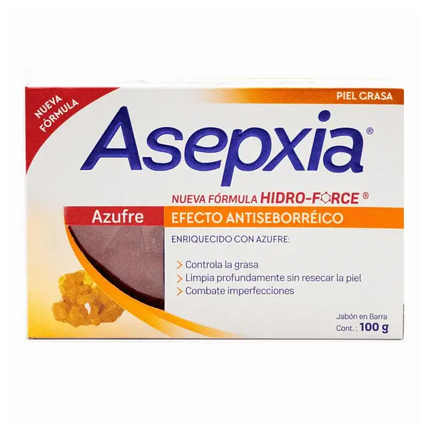 Jabón Asepxia Azufre