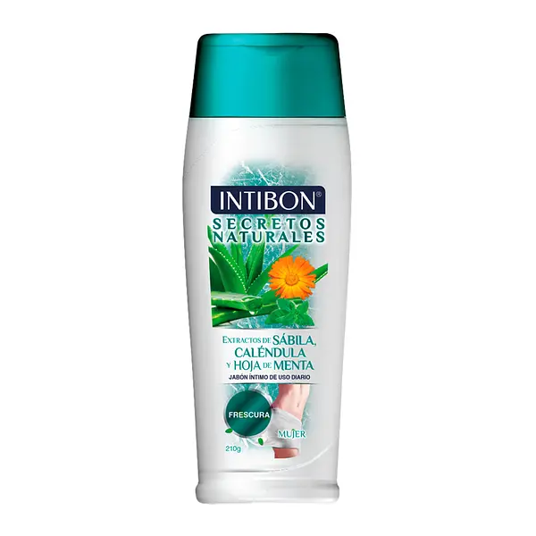 Jabón Íntimo Intibon Sábilia Caléndula Menta