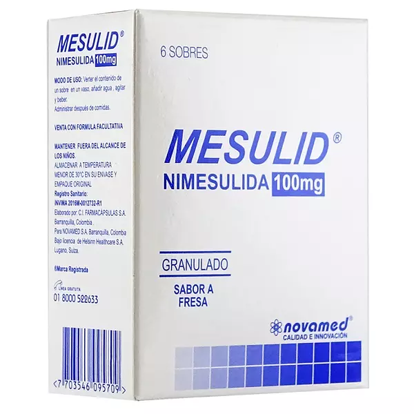 Mesulid 100 Mg