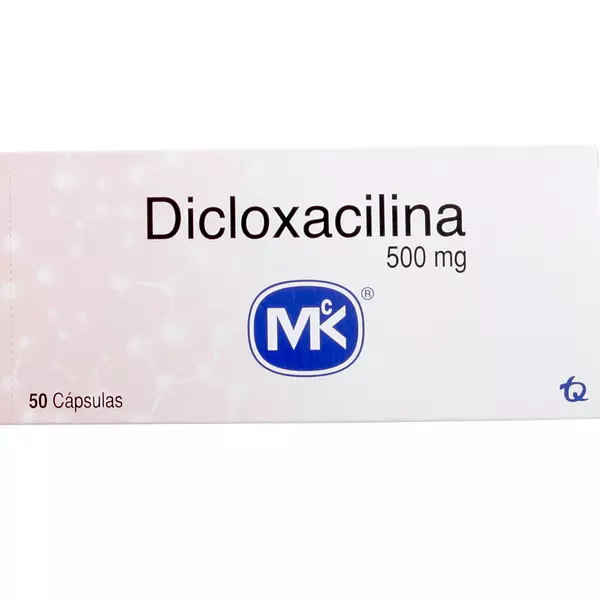 Dicloxacilina 500 Mg