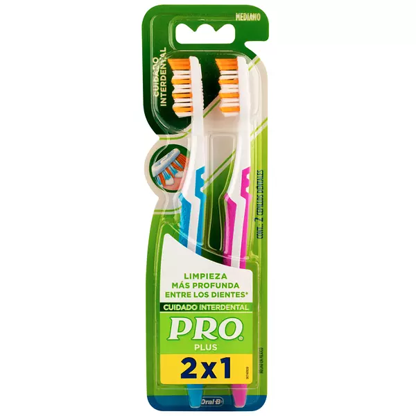 Cepillo Dental Pro Plus 2x1