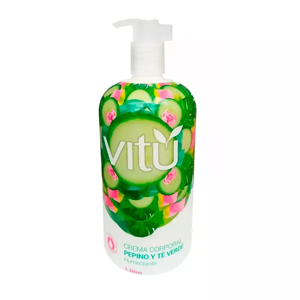 Crema Vitu Natural Pepi Te Verde