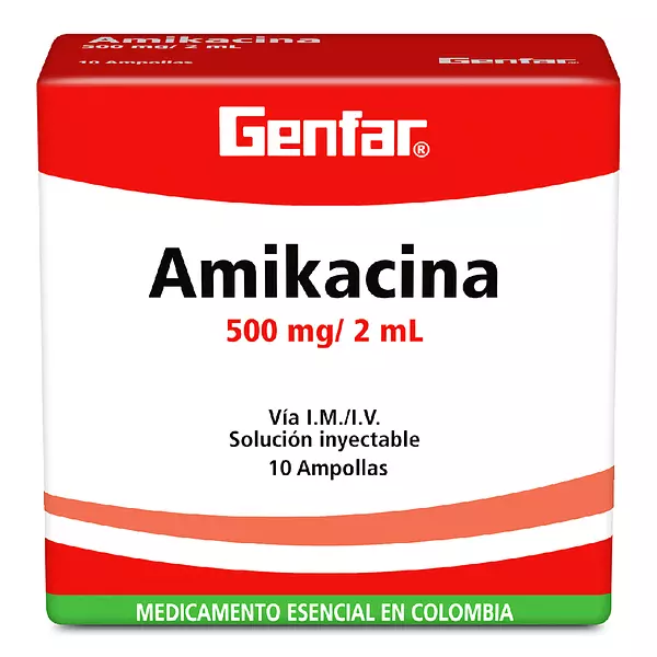 Amikacina 500 Mg