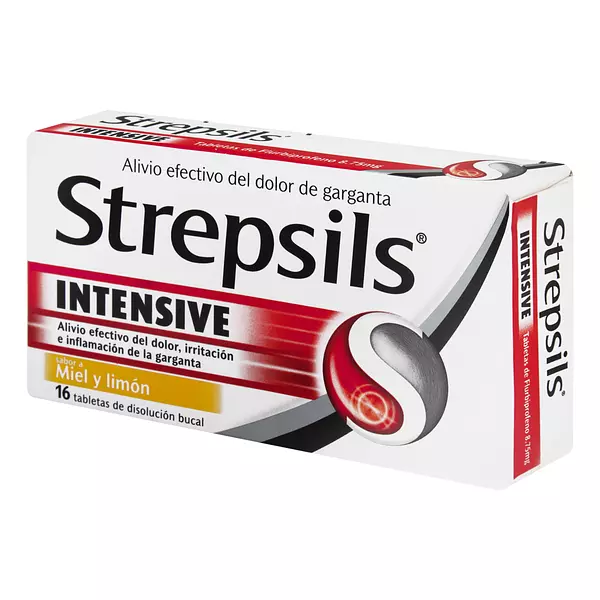 Strepsils Intensive Miel Y Limon