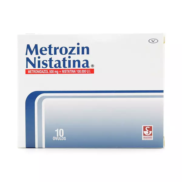 Metrozin Nistatina 500 Mg