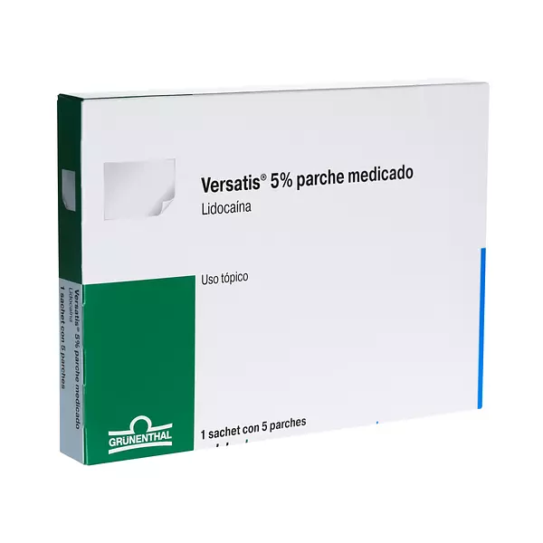 Versatis 5% Parche Medico